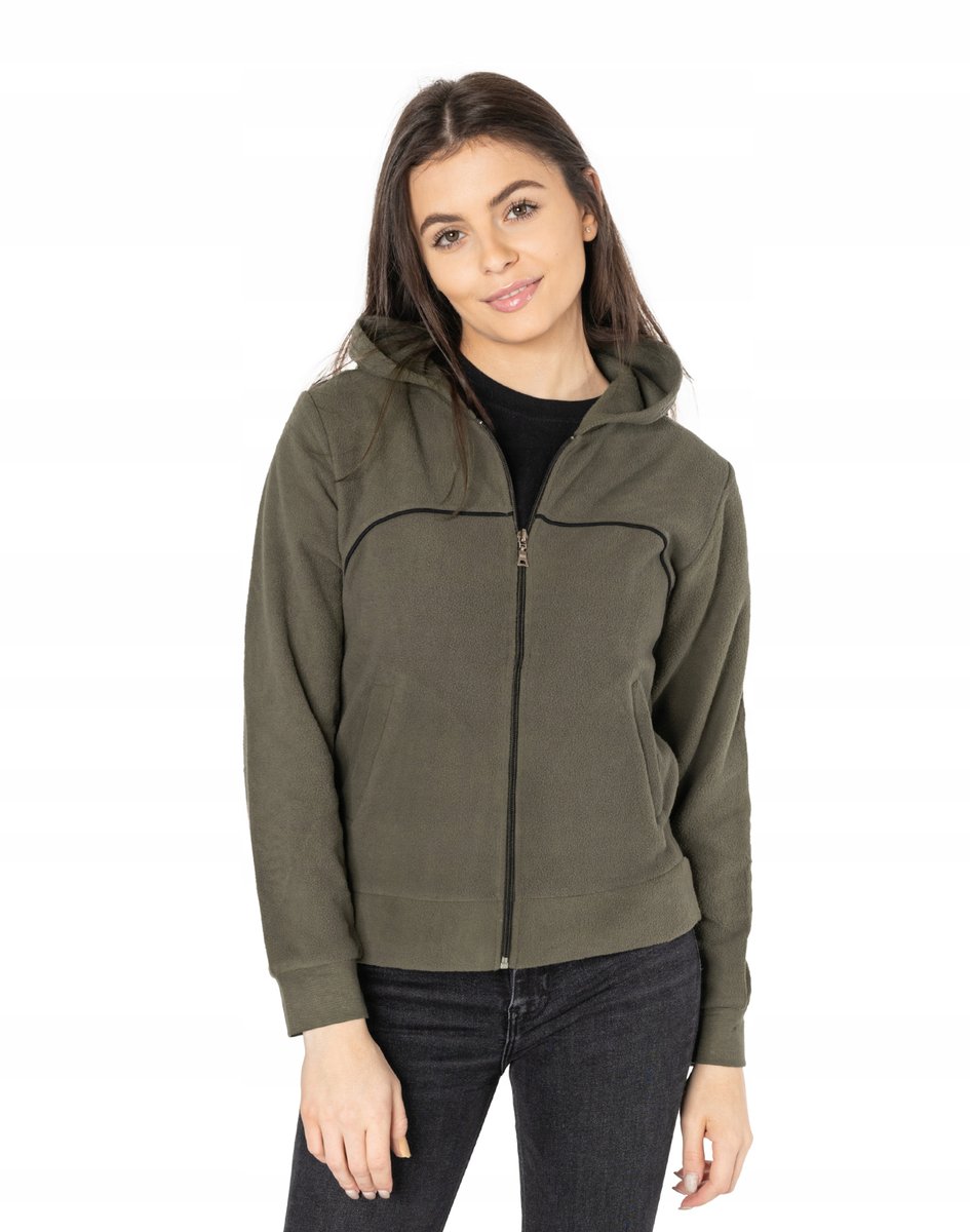 Ciepła Bluza Polarowa Damska Polar Damski D55-1 S