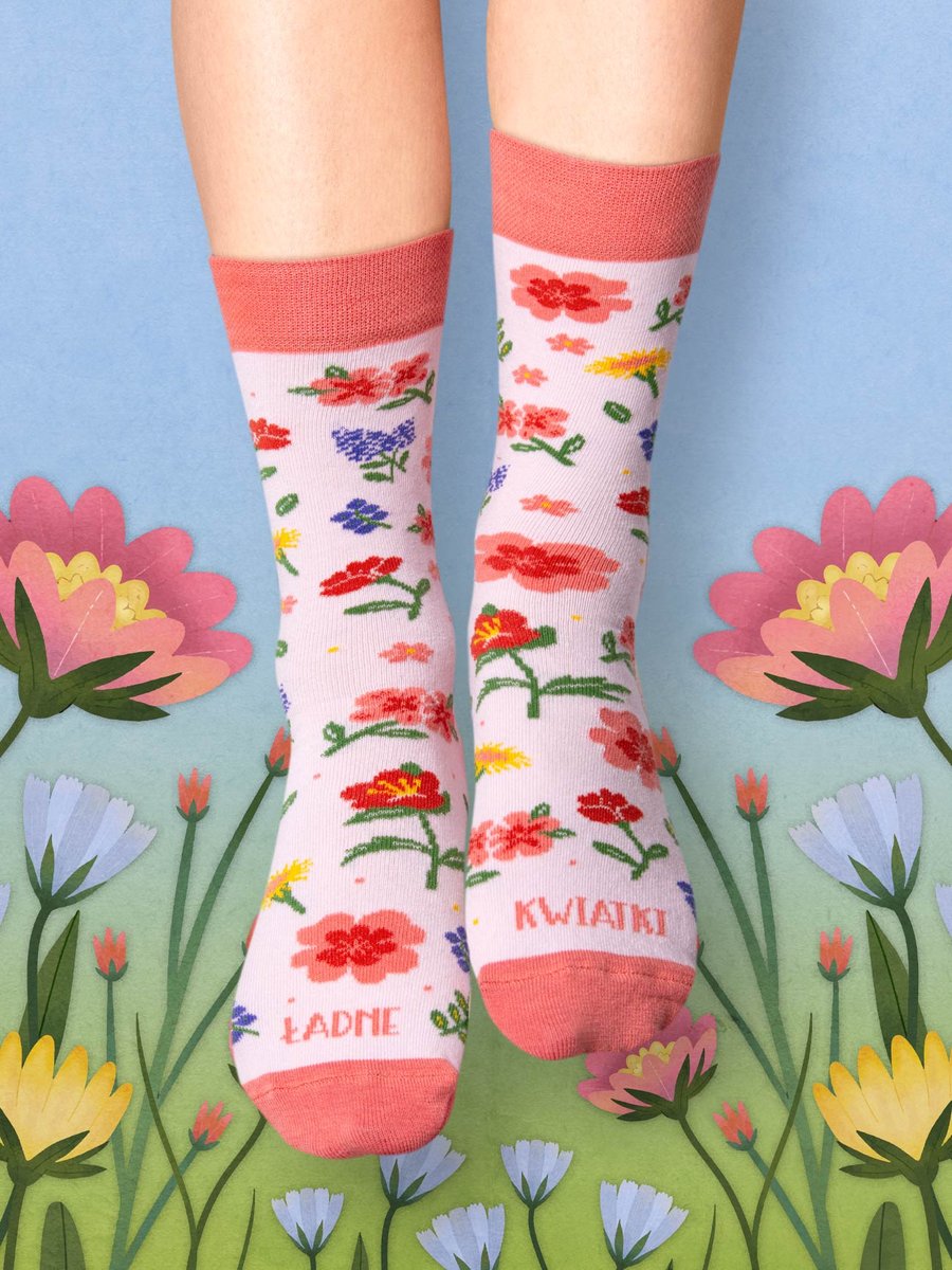 Ładne Kwiatki / Skarpety