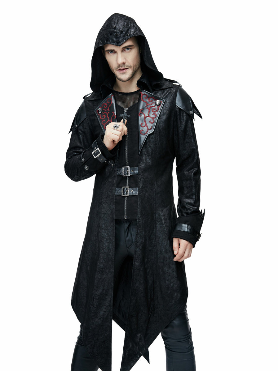 płaszcz męski DEVIL FASHION - VLAD -XXL