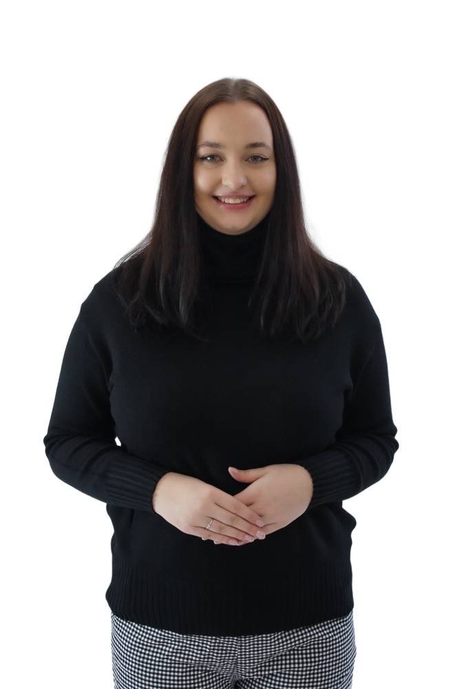 Sweter Golf z Kieszeniami Czarny UNI