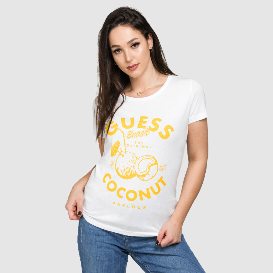 Guess E1GI06 K46D1 T-shirt Damski XS