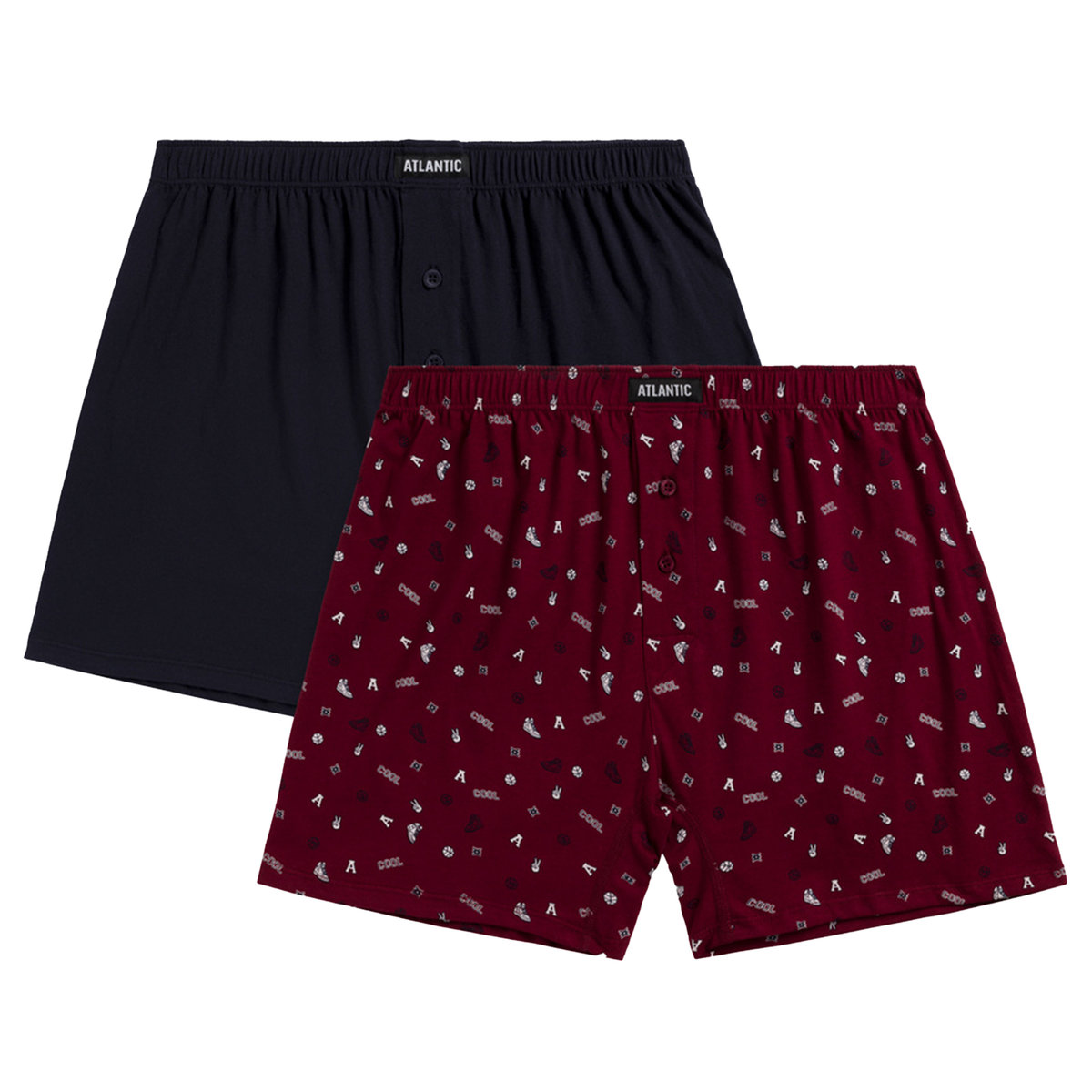 2-pack bokserki męskie luźne-xl