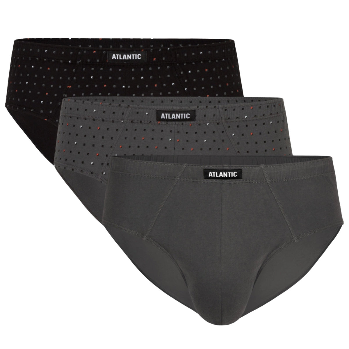 3-pack slipy męskie classic 3mp-101 atlantic-xxl