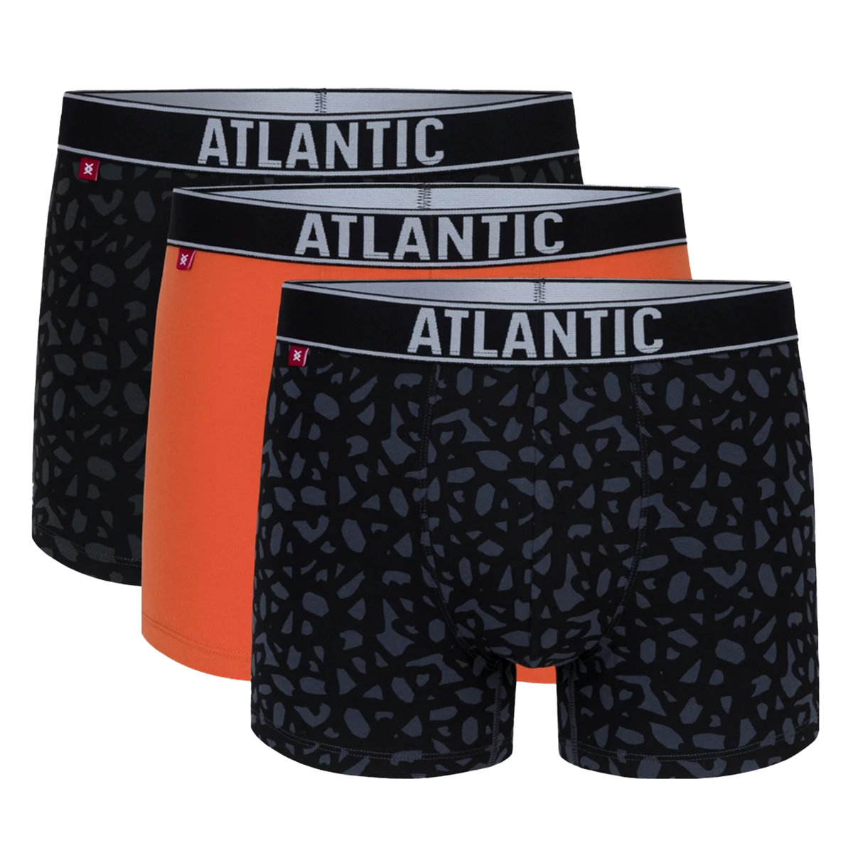 3-pack szorty męskie 3mh-173 atlantic-m