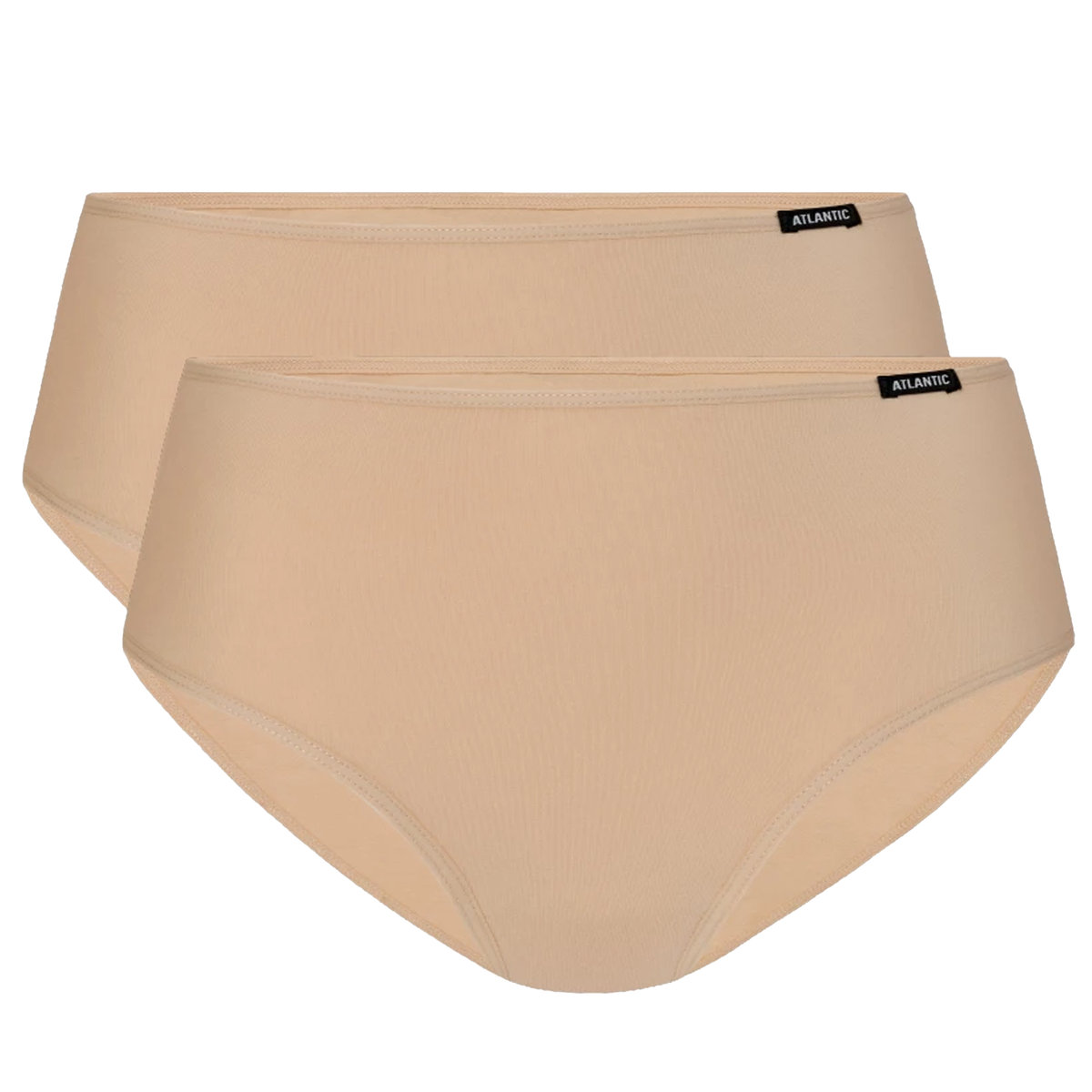2 szt. Figi damskie classic blp-579 beżowe atlantic-xxl