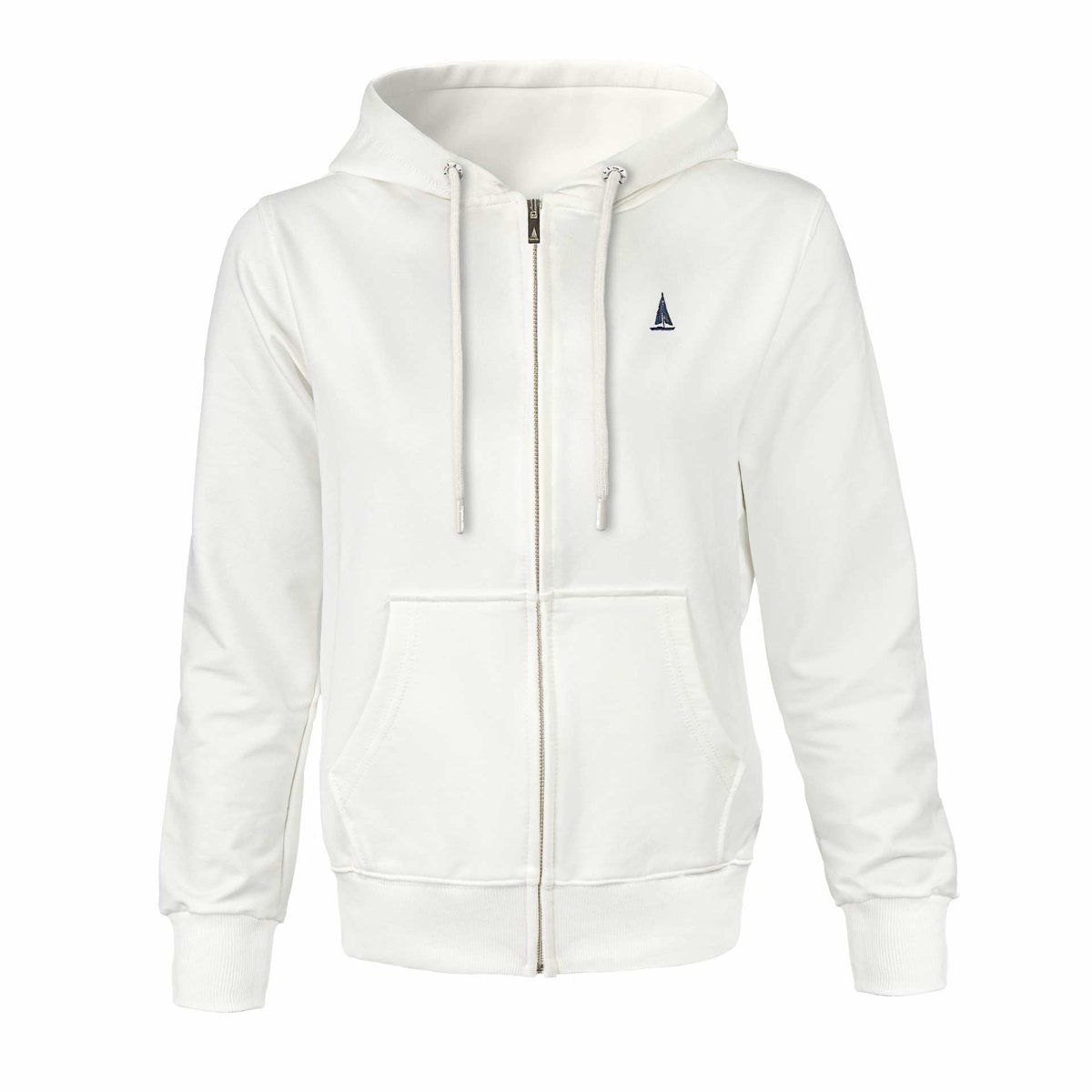 Bluza damska z kapturem, biała rozpinana Captain Mike, rozmiar S