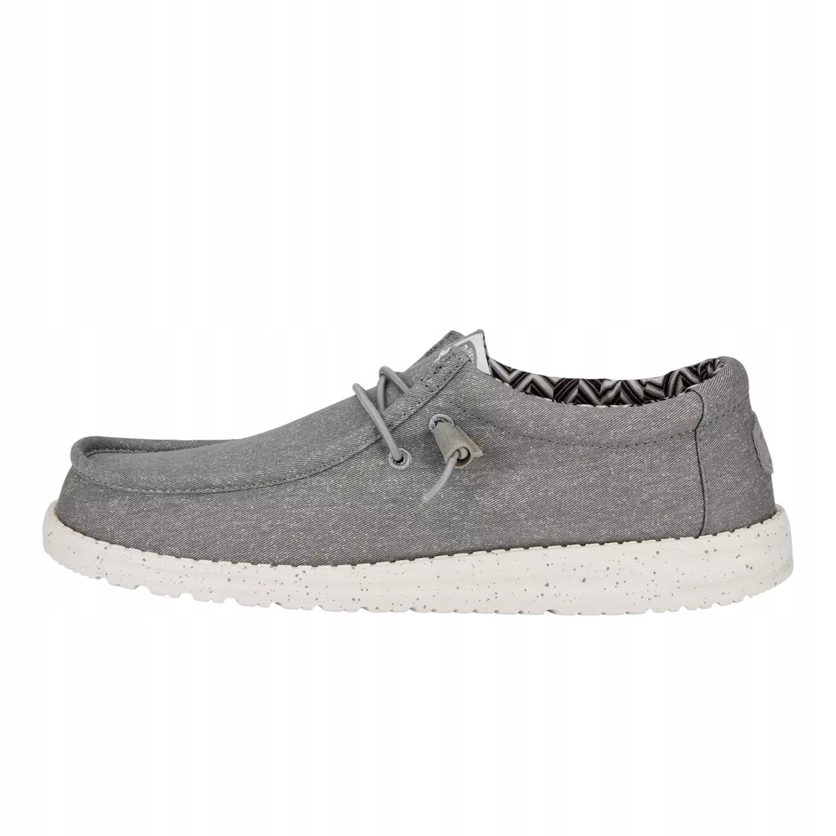Męskie Lekkie Mokasyny Buty Półbuty Wsuwane HeyDude Wally Stretch Canvas 44