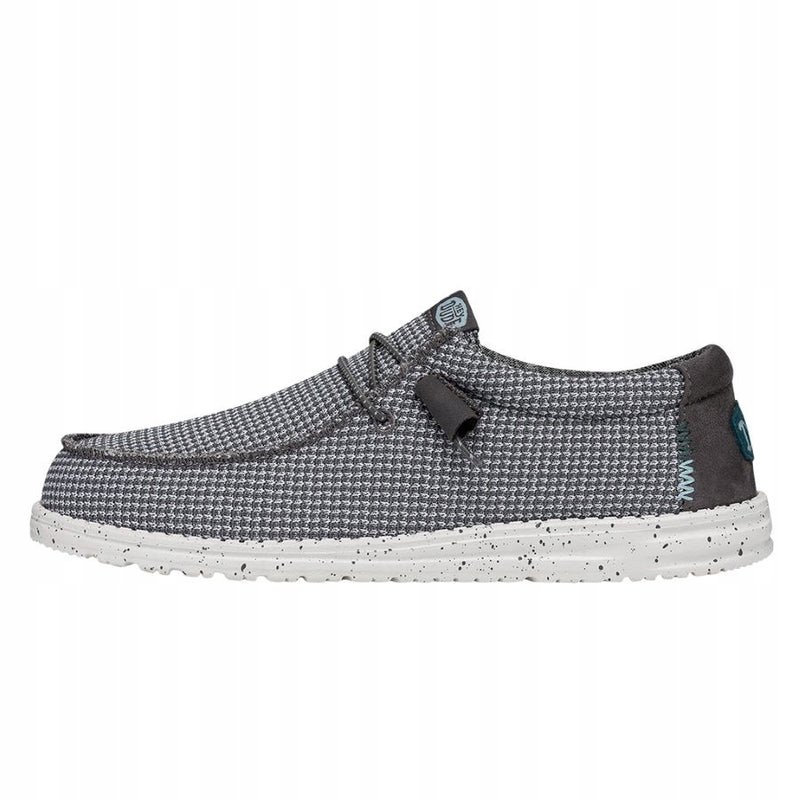 Męskie Lekkie Mokasyny Buty Półbuty Wsuwane HeyDude Wally Sport Mesh 42
