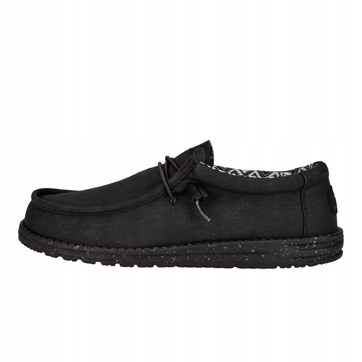 Męskie Lekkie Mokasyny Buty Półbuty Wsuwane HeyDude Wally Stretch Canvas 42