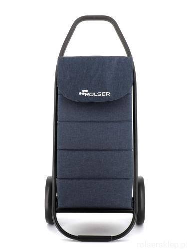 Wózek na zakupy ROLSER COM Tweed Polar 8 Black Tube Marino