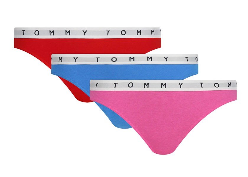 Tommy Hilfiger Stringi UW0UW02521 S 3P Thong