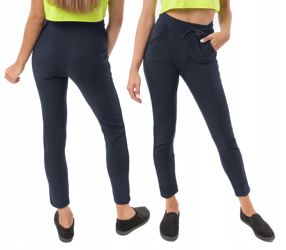 Spodnie Legginsy Damskie Bambusowe PW87-2 r M/L