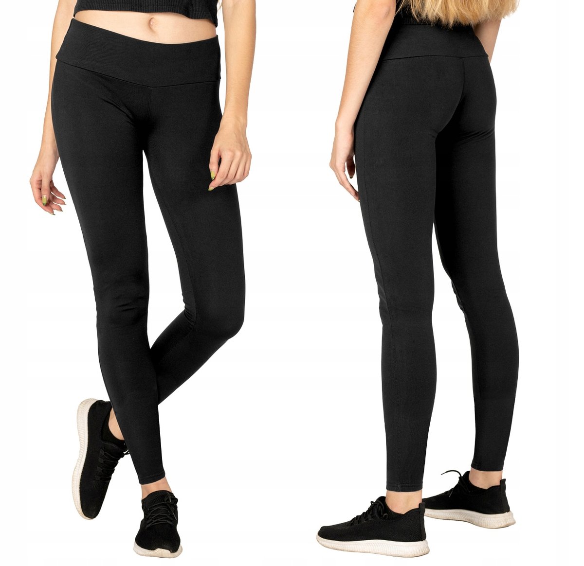 Legginsy Getry Spodnie Sportowe Damskie 3801-02 L