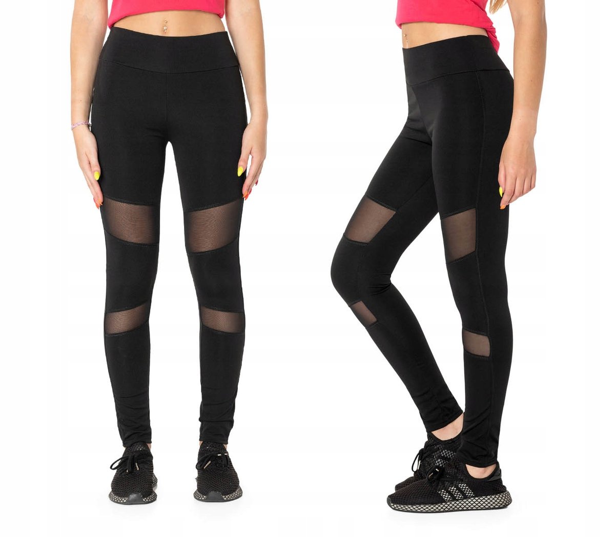 Legginsy Sportowe Bambusowe Damsk 9504-4 L/XL