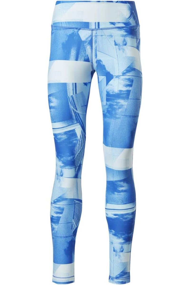 Legginsy Reebok Lux Bold - Flat On Back damskie sportowe-XS