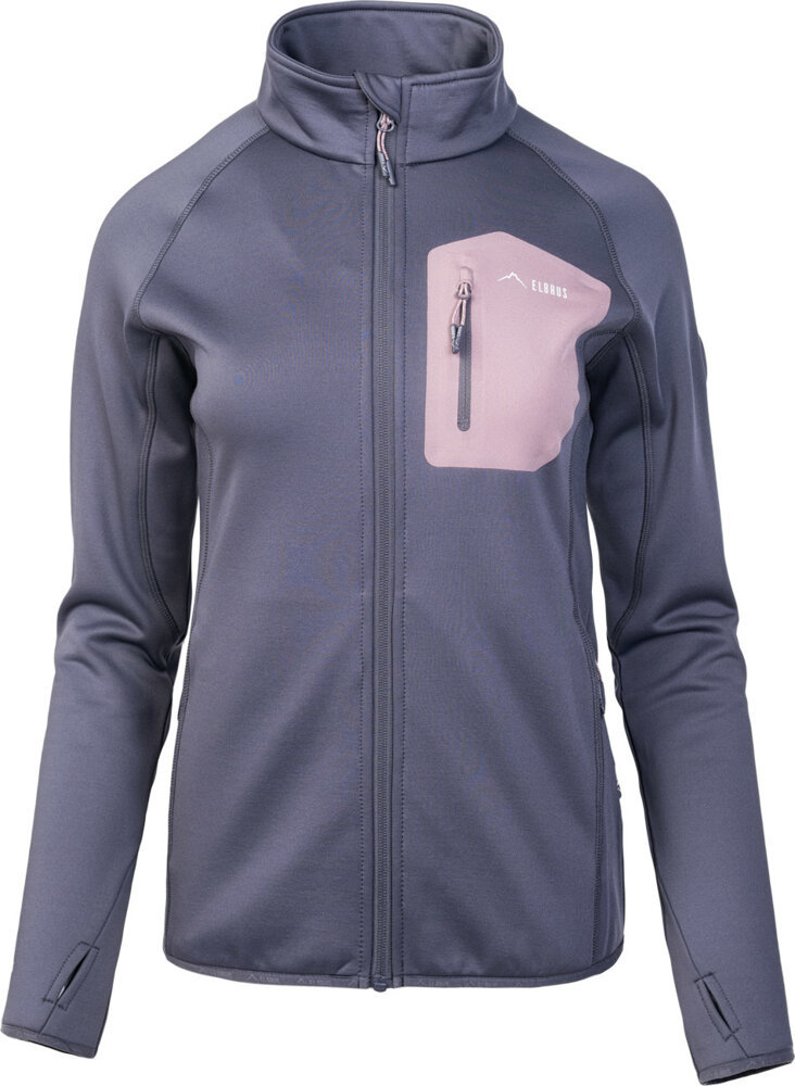 Damska bluza Elbrus Nomi Wo's graystone/elderberry rozmiar XS