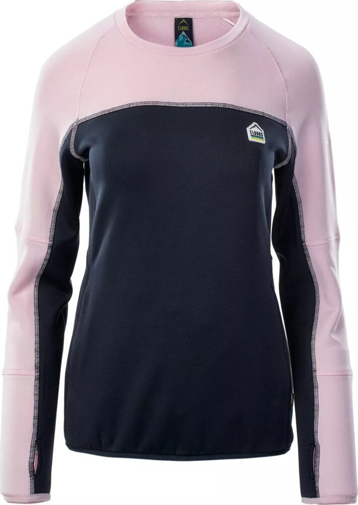 Damska bluza Elbrus MOLIC WO'S POLARTEC M000151267 total eclipse/cherry blossom rozmiar M