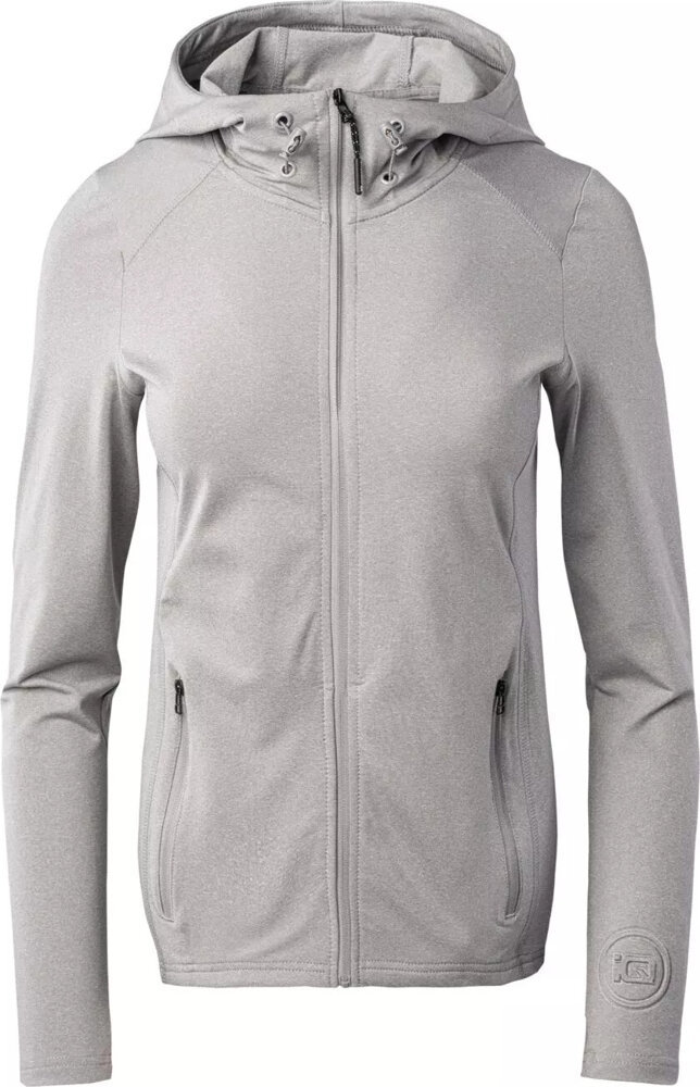 Damska bluza Iq cross the line TAIGA WMNS M000149099 light gray melange rozmiar XS