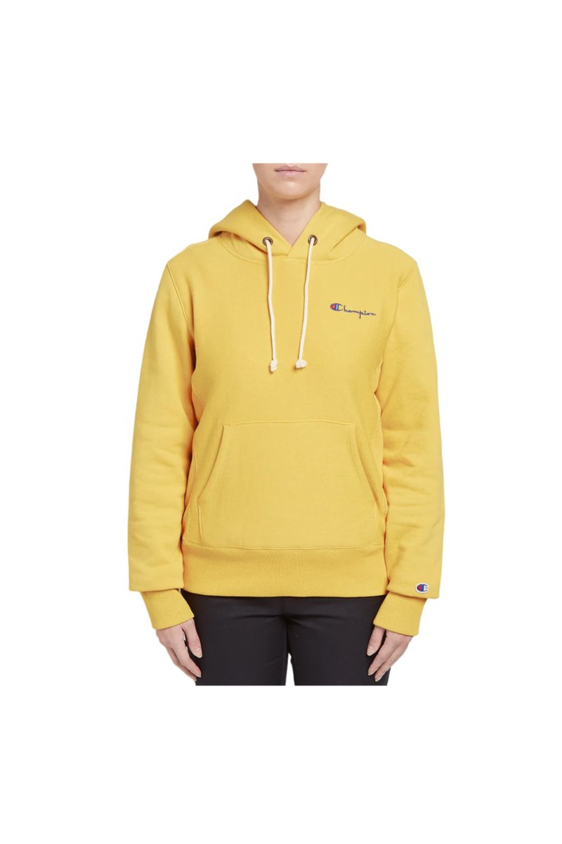 Bluza damska Champion Small Script Logo bawełniana z kapturem-XS