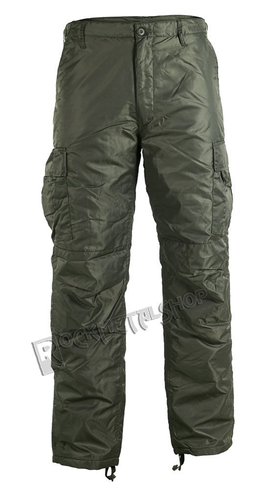 spodnie bojówki THERMO HOSE olive-4XL