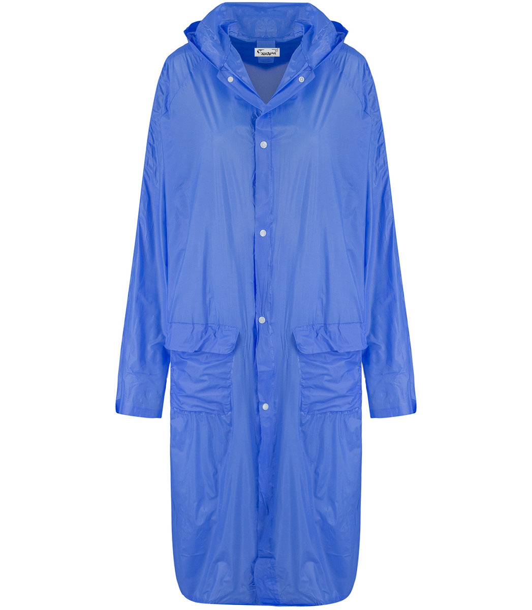 Płaszcz przeciwdeszczowy kurtka parka z kapturem-L