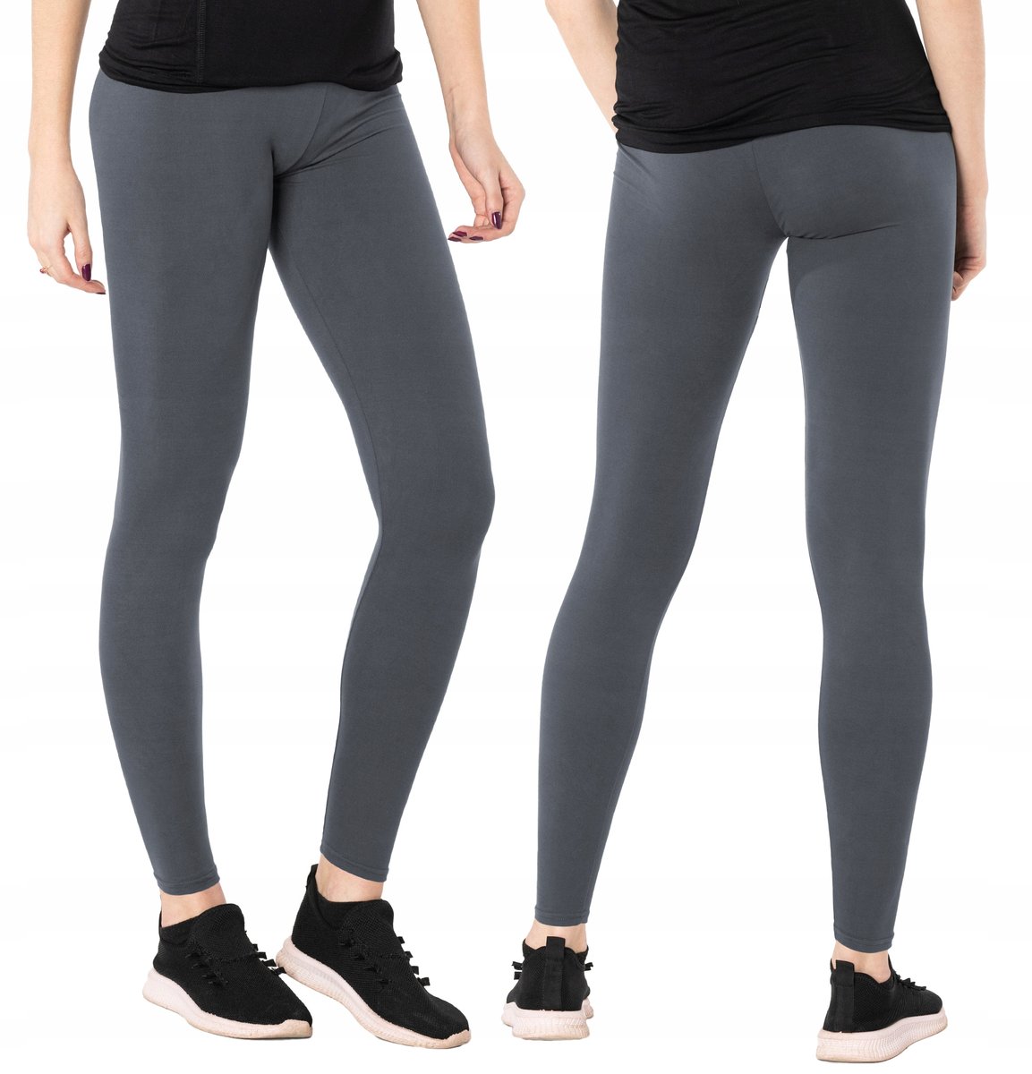 Duże Legginsy Getry Damskie Bambusowe 3976-6 10XL