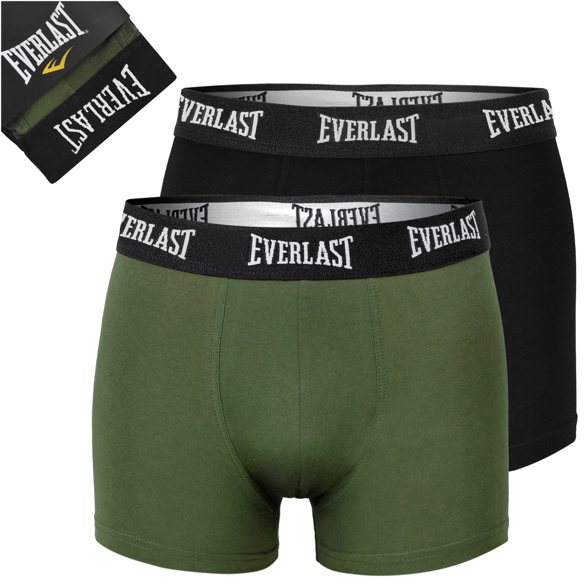 Everlast Bokserki Męskie Bawełniane Ev002 2 Sztuki Rozmiar L