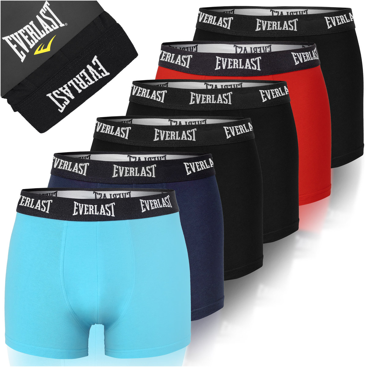 Everlast Bokserki Męskie Bawełniane Bm403 6 Sztuk Rozmiar Xxl