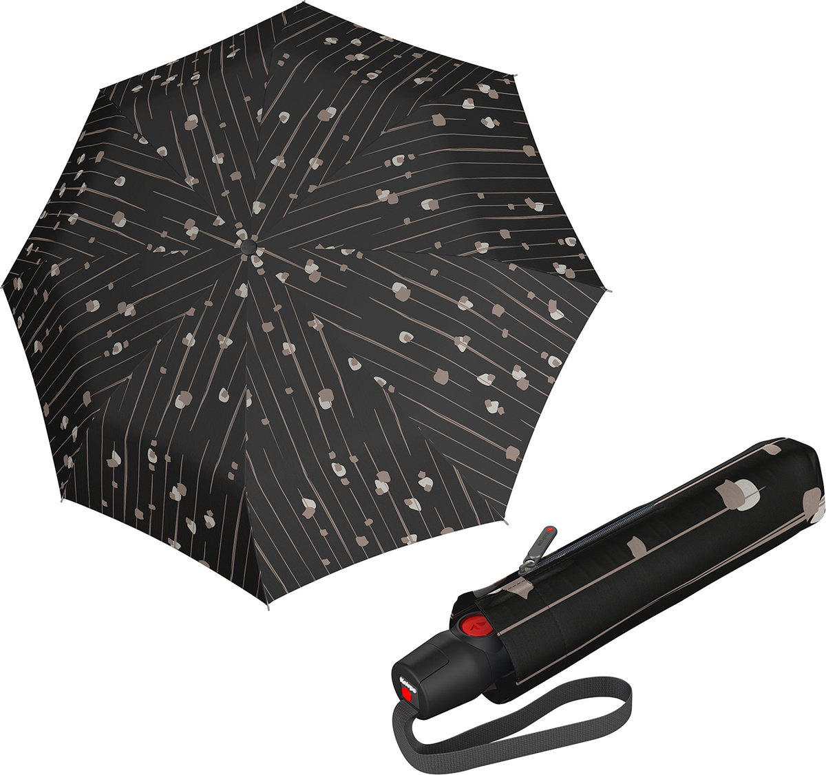 Parasol automatyczny Knirps T.200 Medium Duomatic Pencil Black