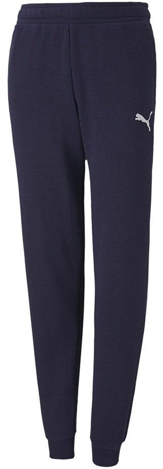 Spodnie dla dzieci Puma spodnie teamGOAL 23 Casuals Pants Jr granatowe 656713 06-128