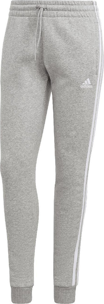 Spodnie damskie adidas Essentials 3-Stripes Fleece szare IL3282-M