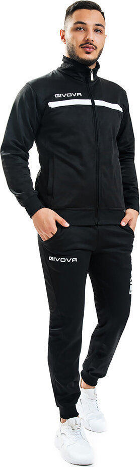 Dres Givova Tuta Givova One czarno-biały TT012 1003-L