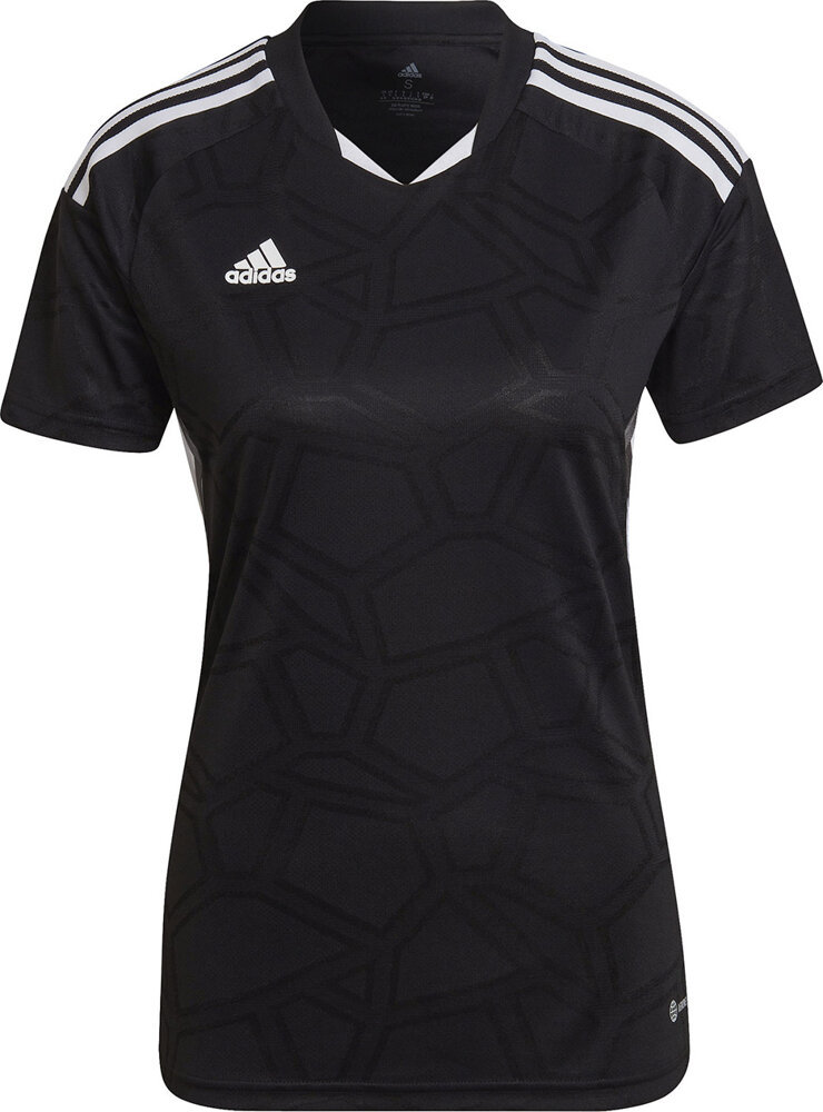 Koszulka damska adidas Condivo 22 Match Day czarno-biała HA3541-M