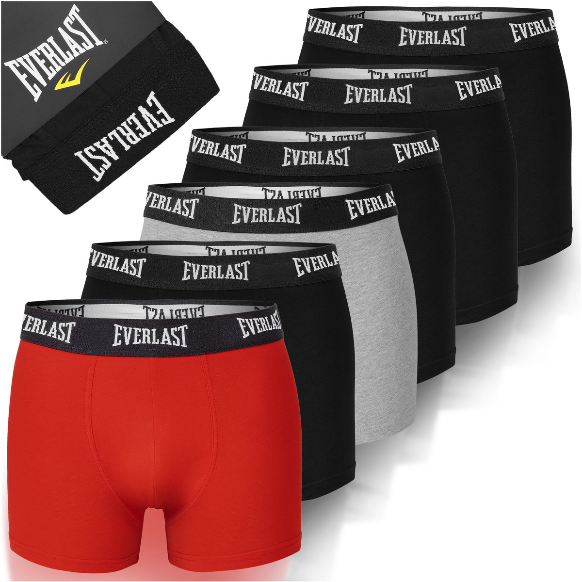 Everlast Bokserki Męskie Bawełniane Bm405 6 Sztuk Rozmiar Xl