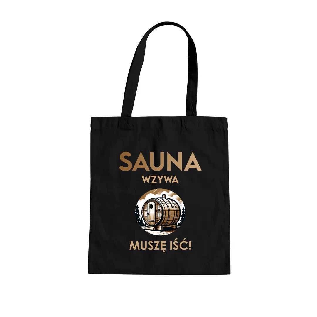 Sauna wzywa - muszę iść! - torba na prezent