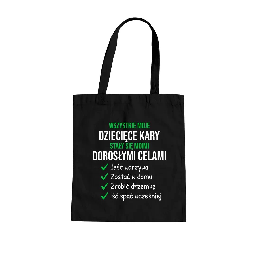 Wszystkie moje dziecięce kary - torba na prezent