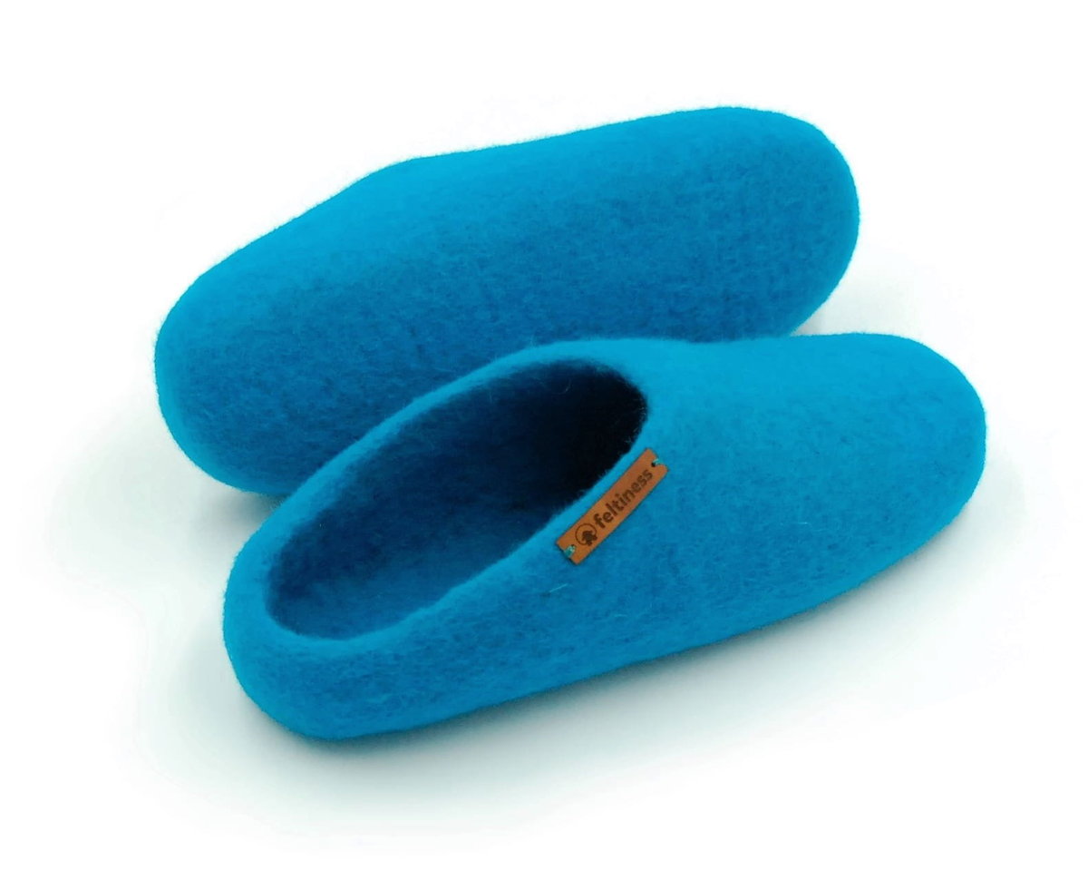 Feltiness, Paputy Morskie, kapcie wełniane 43-44 (27cm)