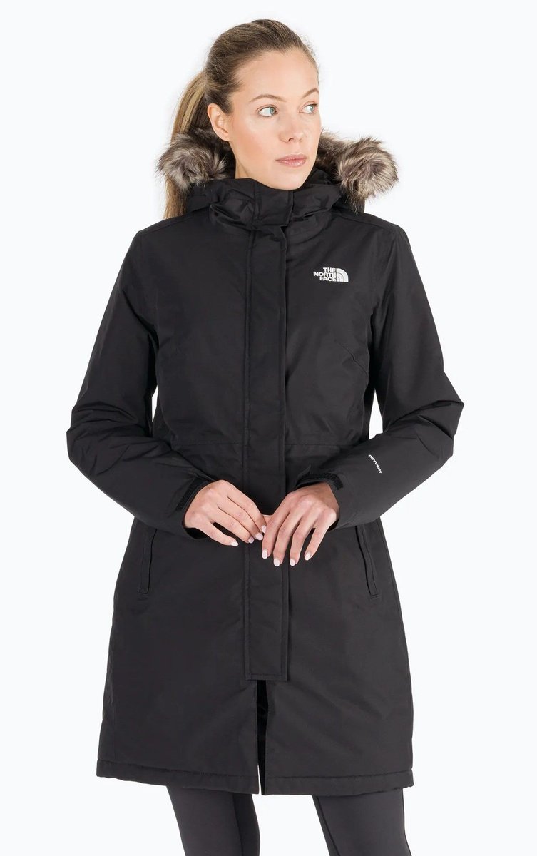 Płaszcz Zimowy Damski The North Face Zaneck Parka Rozmiar S Wodoodporna