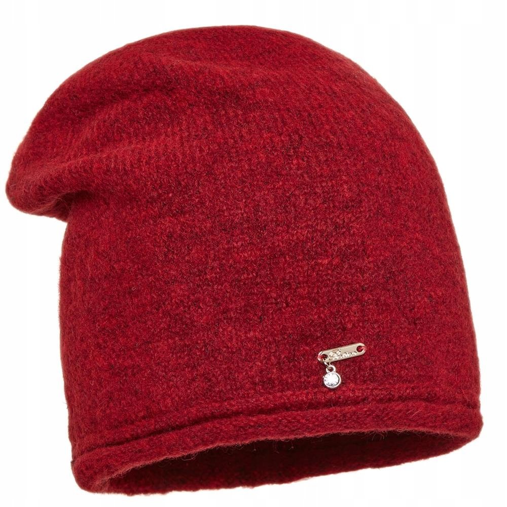 Czapka damska IRIS Czerwony / PAWONEX