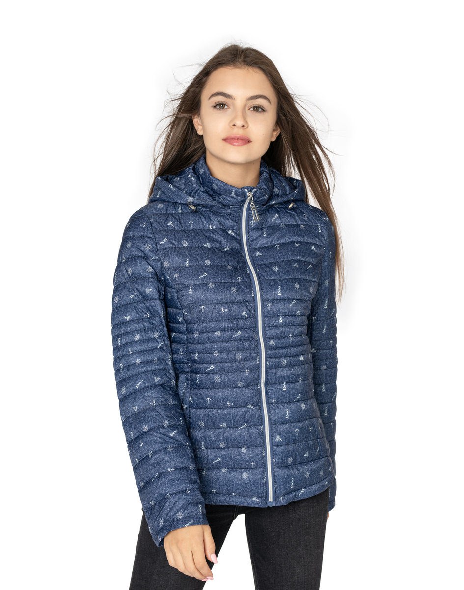 Kurtka Damska Pikowana Ocieplana Parka 57538-2 r M