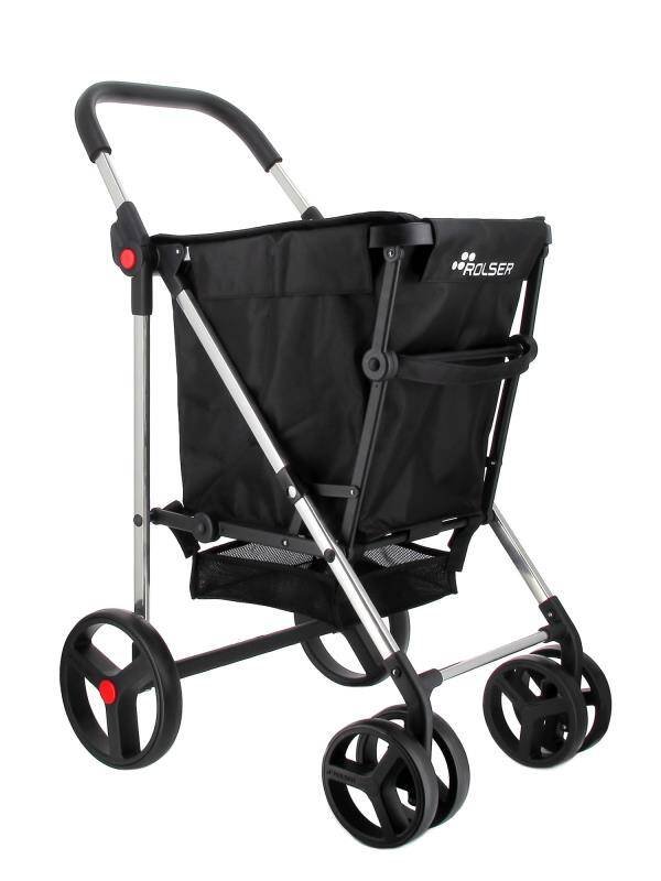 Wózek na zakupy ROLSER BAS002 NEGRO