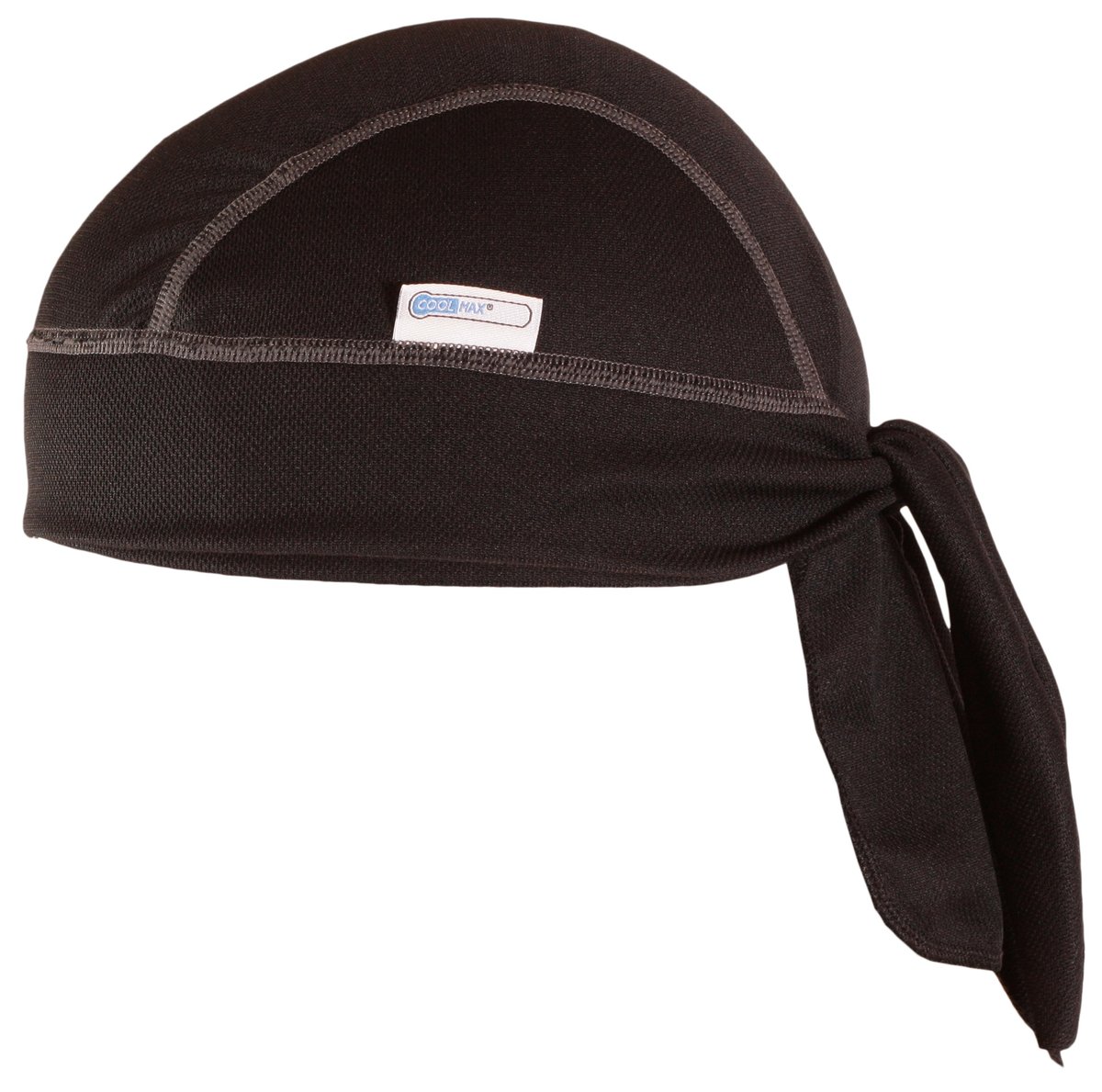 Bandana chusta oddychająca na głowę SR0053 czarna męska Coolmax