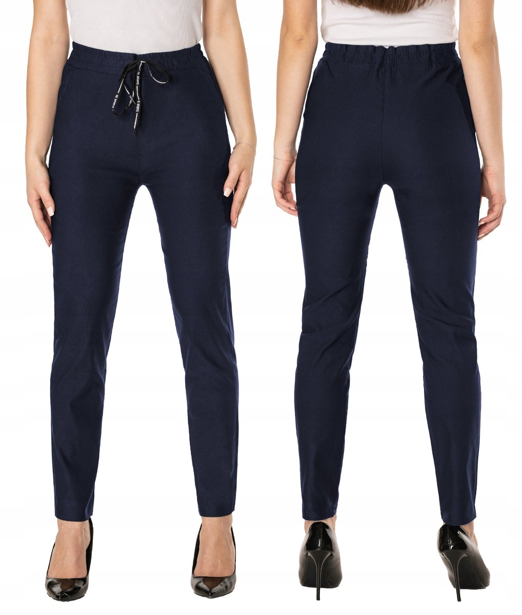 Eleganckie Spodnie Cygaretki Damski K551-2 XXL/3XL