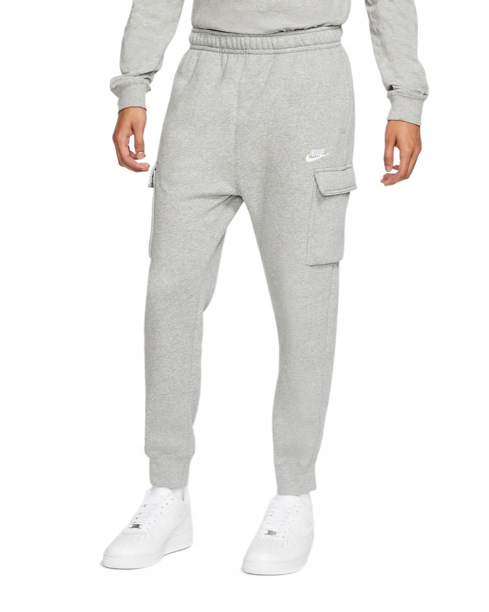NIKE SPODNIE DRESOWE MĘSKIE BAWEŁNA BOJÓWKI CD3129 063 r. L