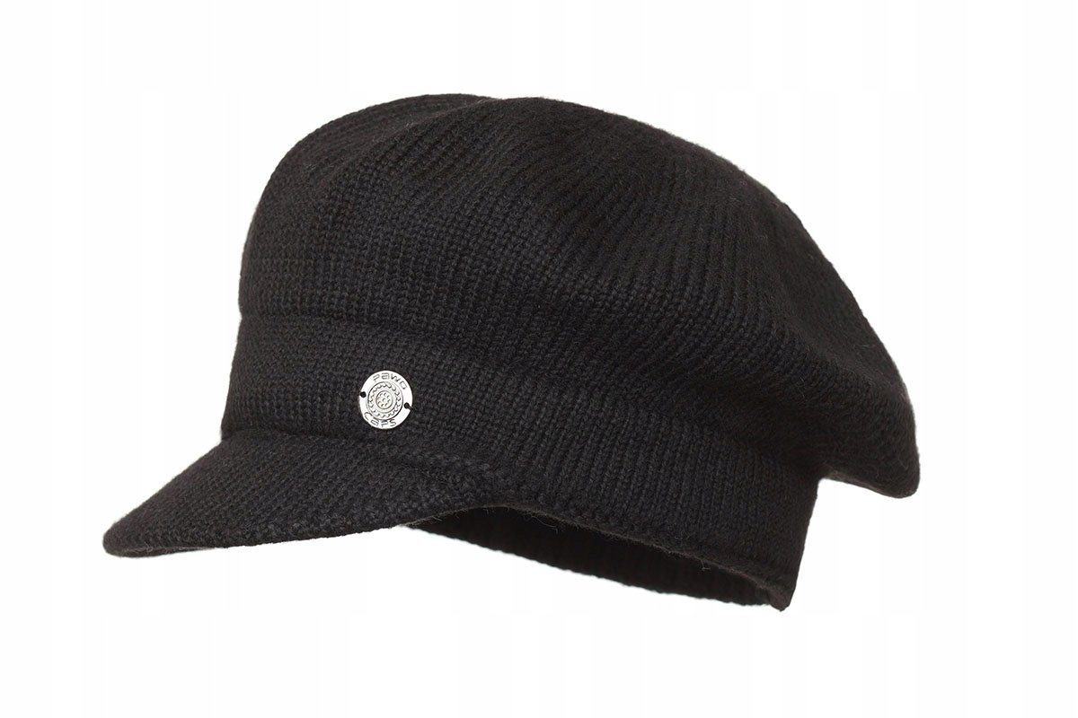 Kaszkiet damski VENICE Czarny