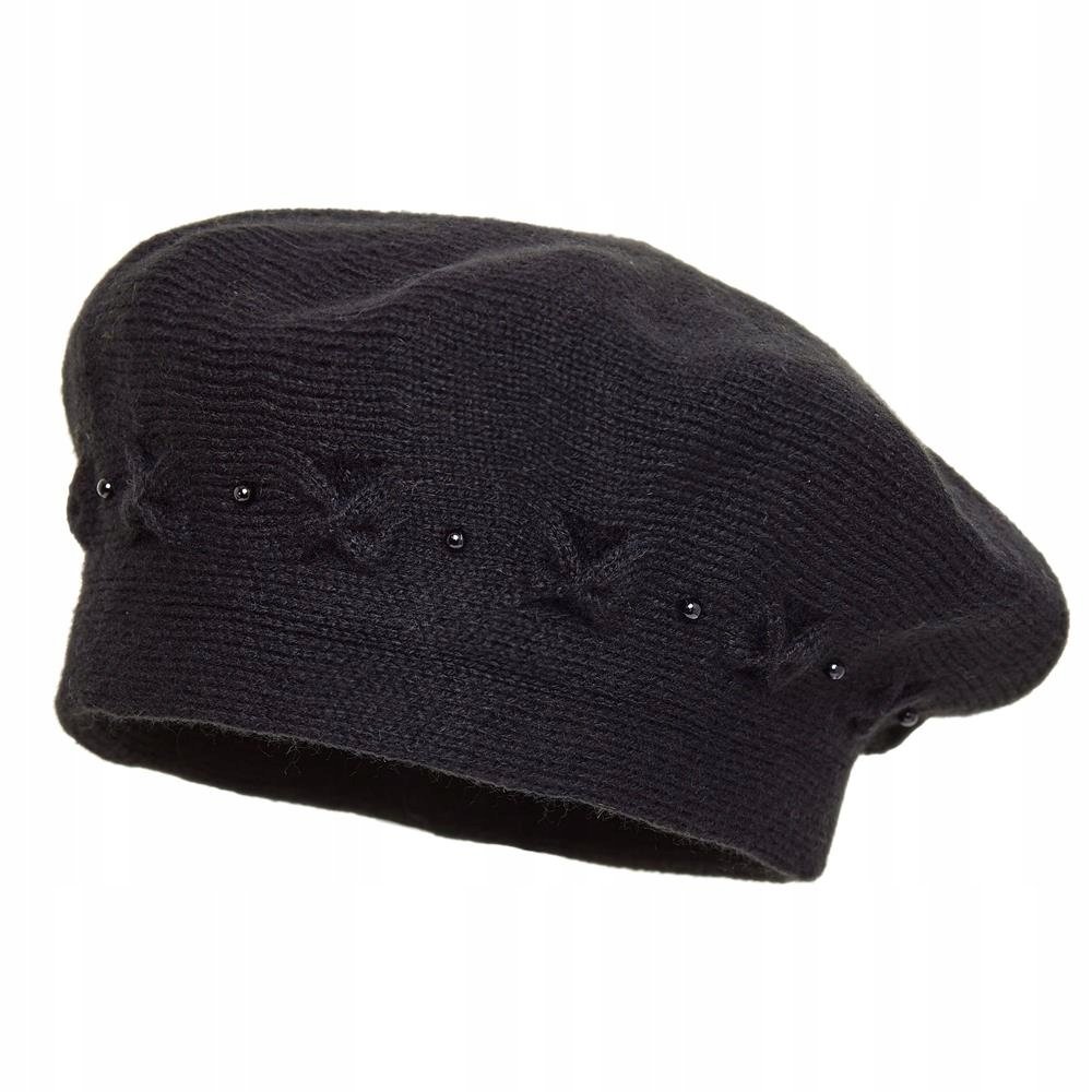 Beret damski AMIRA Czarny