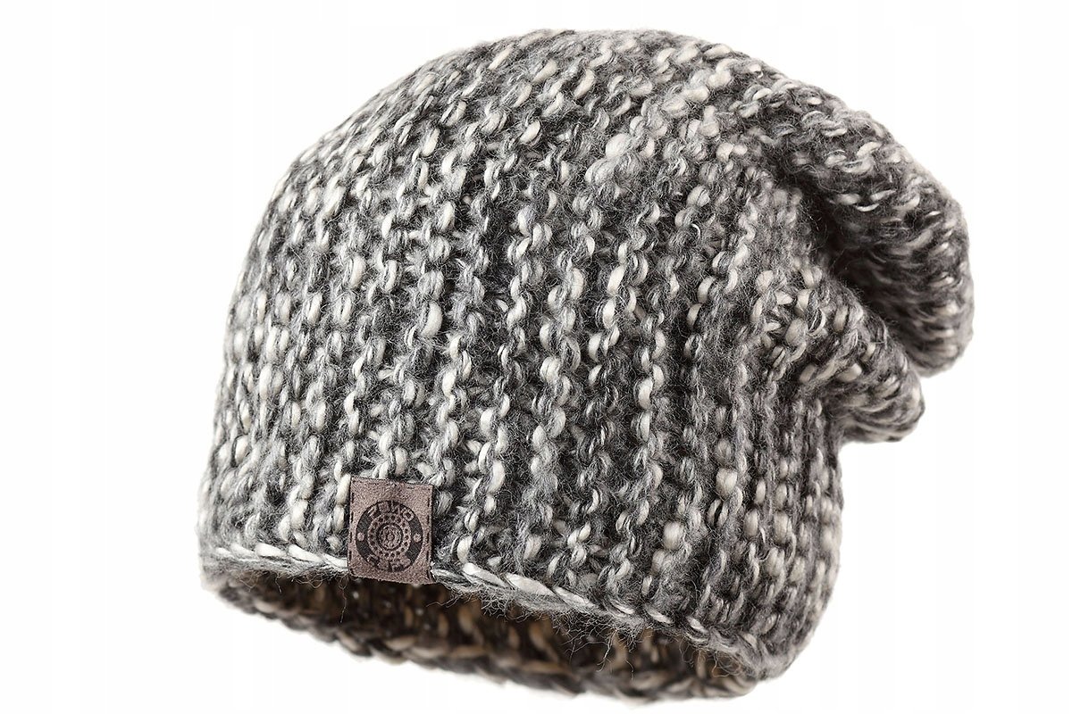 Czapka zimowa damska CHLOE multikolor grafitowy