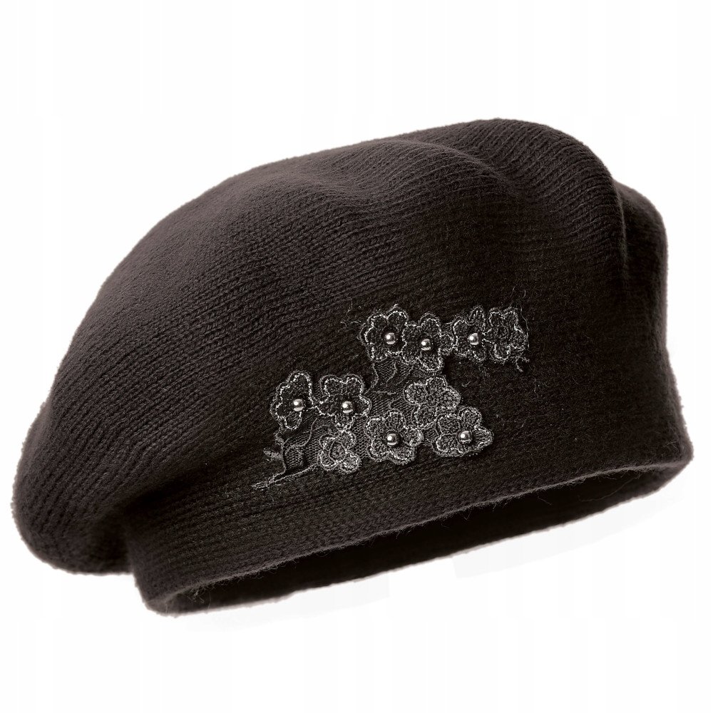 Beret damski GIOVANNA Czarny