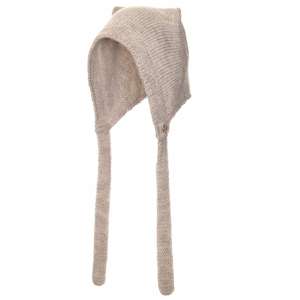 Czapka zimowa damska ETINA Jasny beż