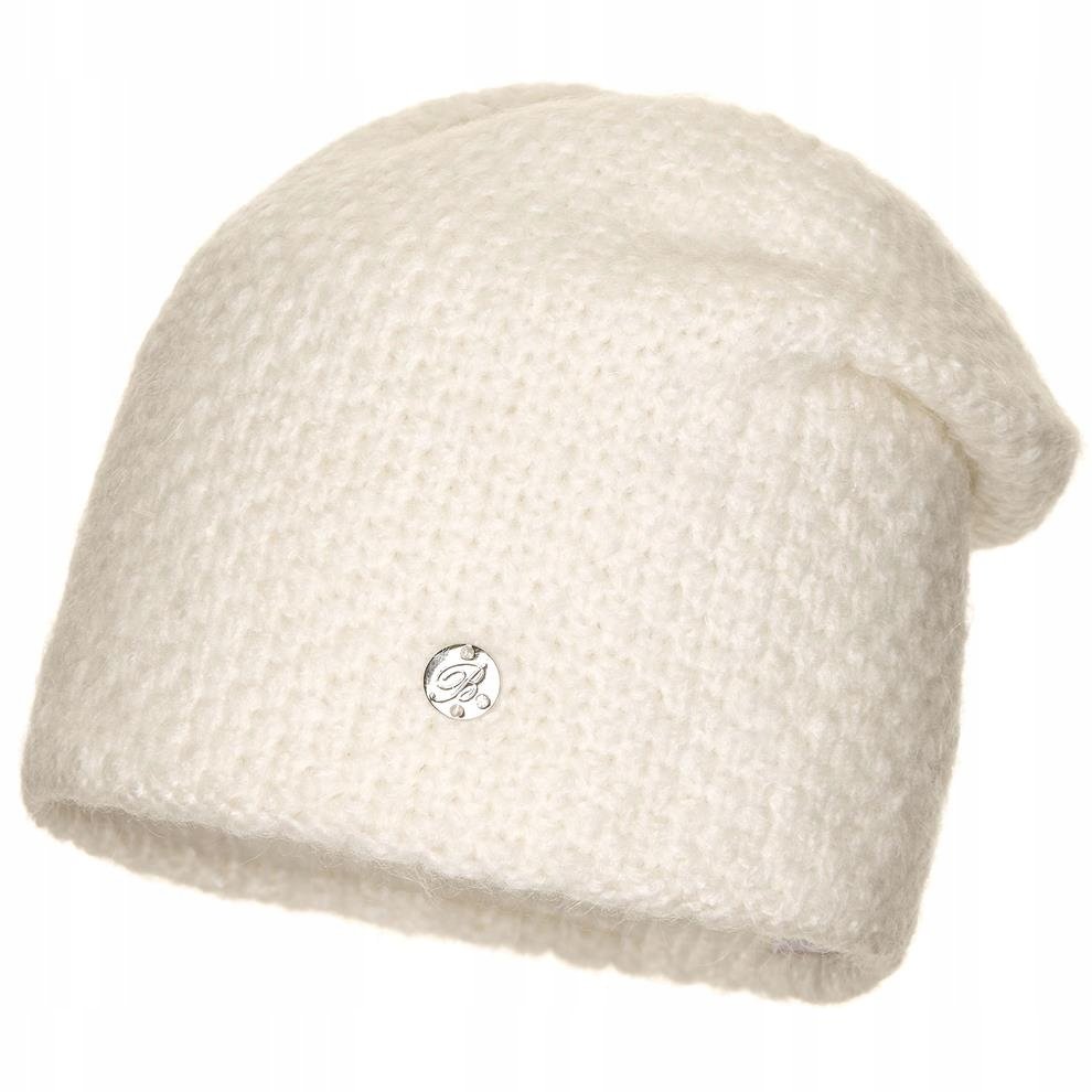 Czapka zimowa damska GRETA Ecru